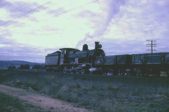 3214 on a
work train south of Goulburn